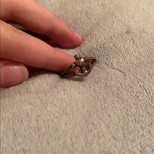 Faith, Hope, and Love Twisted Rope Ring